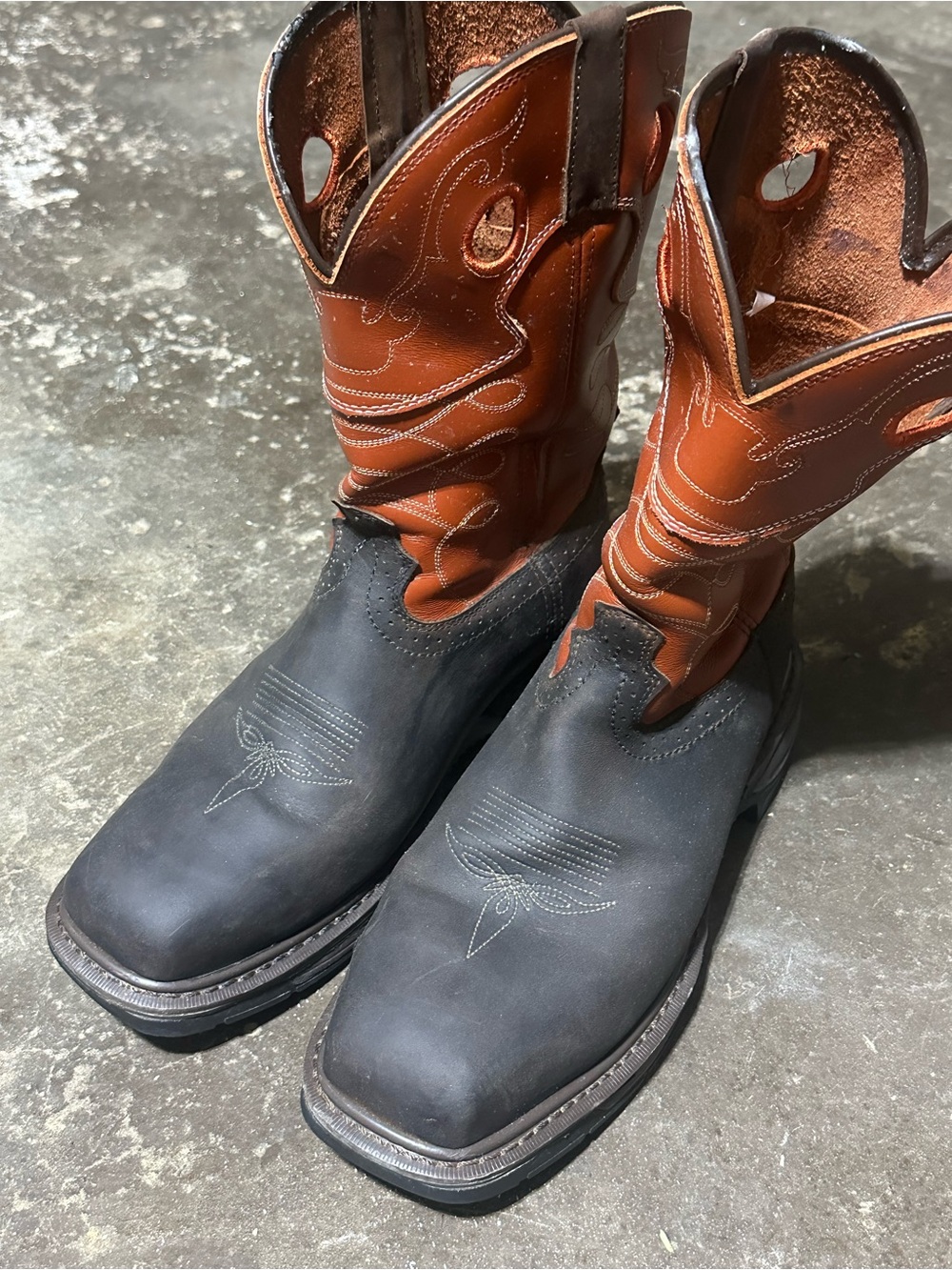 Frye Hard Toe Boots